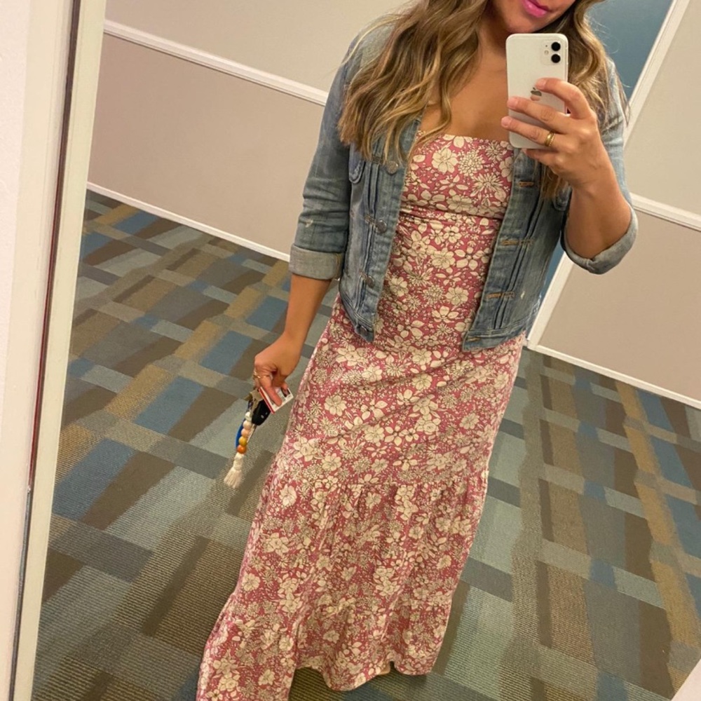 SUMMER SALE! Free People In the Field Maxi Dress